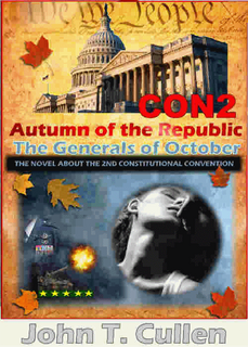 Among my 50+ titles, today's highlight: A Constitution Thriller (political thriller) about our next crisis in U.S. history: a Second Constitutional Convention drawn upon Article V (must never happen!). Inspired by Seven Days in May, The Parallax View, Three Days of the Condor, and more... sweeping mystery, thriller, romantic novel... with terrifying subtext. More info at Caffeine Books and Galley City.